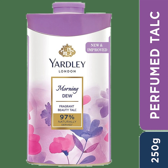 Yardley London Morning Dew Perfumed Talc, 250 g