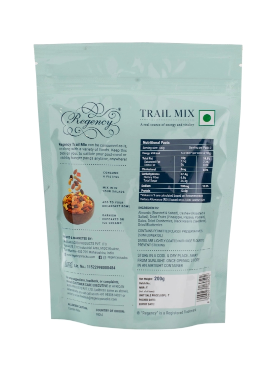 Regency Trail Mix, 200 Gm, 1 Pc