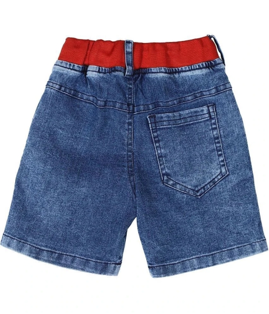 Cremlin Clothing - Blue Denim Boys Shorts ( Pack of 1 ) - None