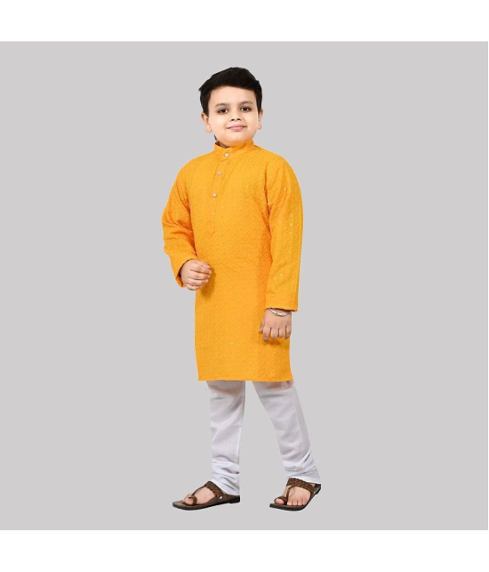 Arshia Fashions - Yellow Cotton Blend Boys ( Pack of 1 ) - None