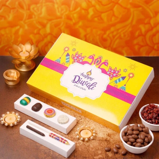 Home Made Diwali Festival of Lights Gift Box