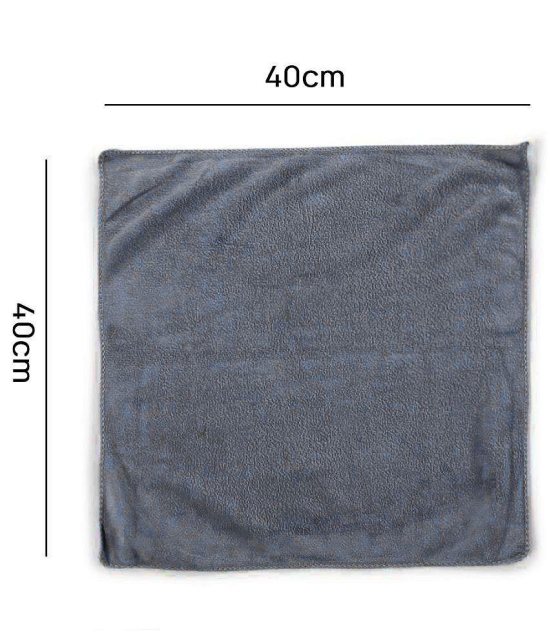 HOMETALES Multicolor 340 GSM Microfiber Cleaning Cloth For Automobile Car accessories ( Pack of 4 ) 40x40 cms