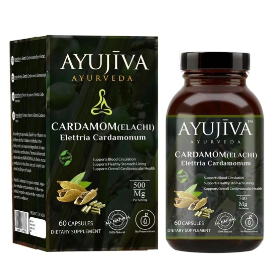 AYUJIVA Blue Spirulina Superfood Capsules for Men & Women 500 MG 60 Capsules?