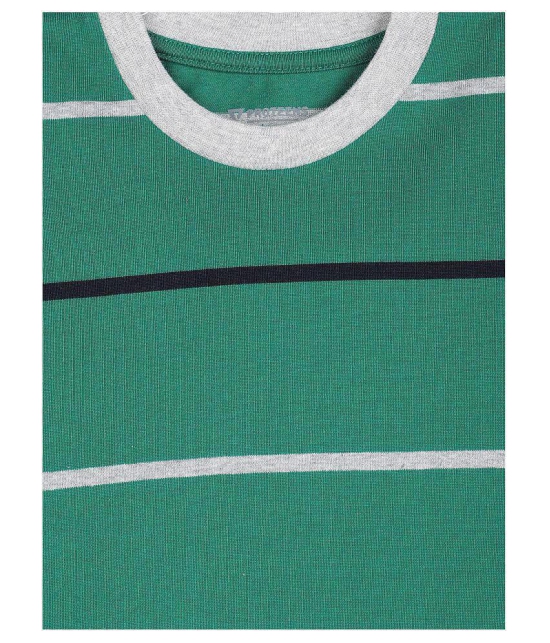 Proteens Boys Green Printed Round Neck T-Shirts - None