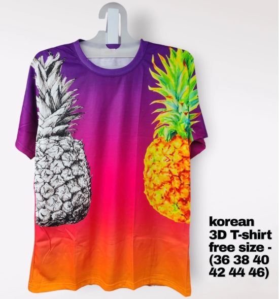 Katty 18 KOREAN FABRIC 3D-TSHIRTS FOR WOMEN