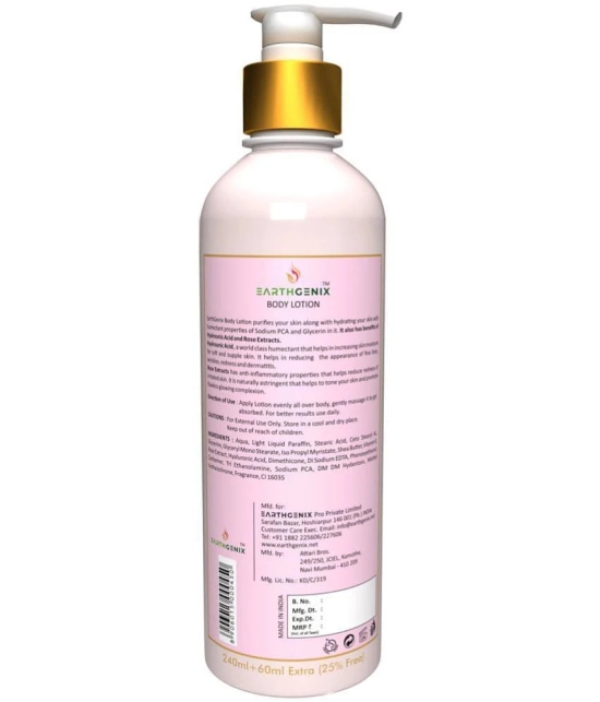 Earthgenix - Skin Softening Lotion For All Skin Type 300 ml ( Single Pack )