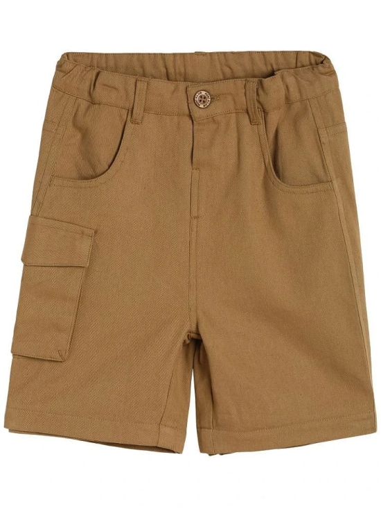 MINI KLUB - Beige Cotton Boys Trousers ( Pack of 1 ) - None