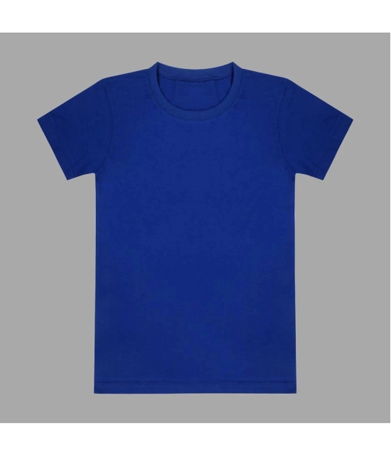 Diaz - Royal Blue Cotton Blend Boys T-Shirt ( Pack of 1 ) - None