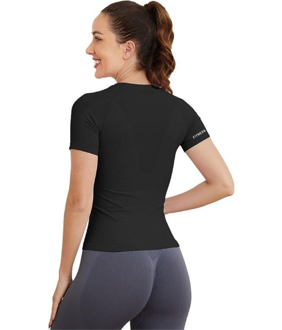 Just Rider Black Polyester Compression - Single - None