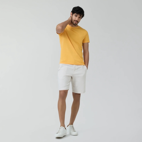 Code Cotton Rich T-shirts Sunshine Yellow L