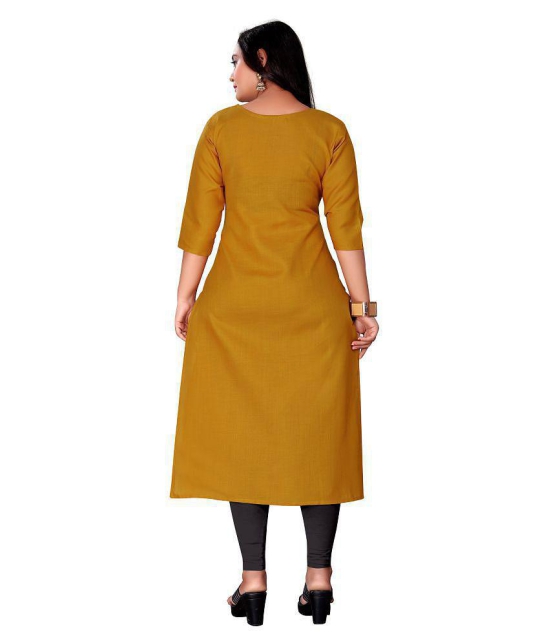 Rangrasiya - Multicolor Cotton Blend Women's Straight Kurti ( Pack of 1 ) - 3XL