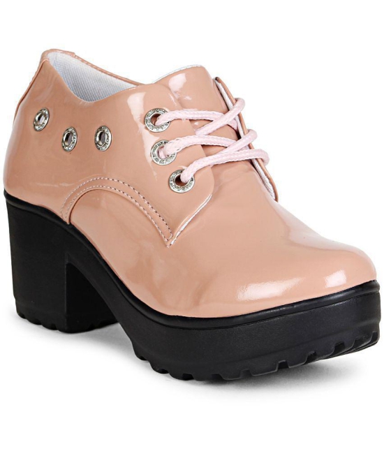 Commander - Peach Women's Ankle Length Boots - None