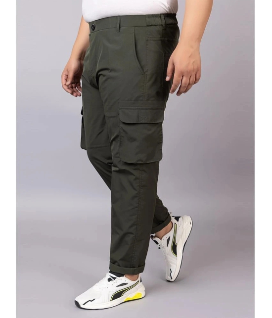 YHA Olive Green Polyester Mens Sports Trackpants ( Pack of 1 ) - None