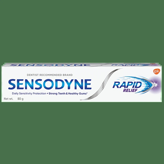 Sensodyne Rapid Relief Toothpaste, 80 gm