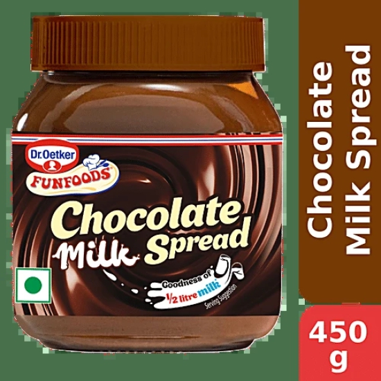 Funfoods chocolate Milk Spread 225g