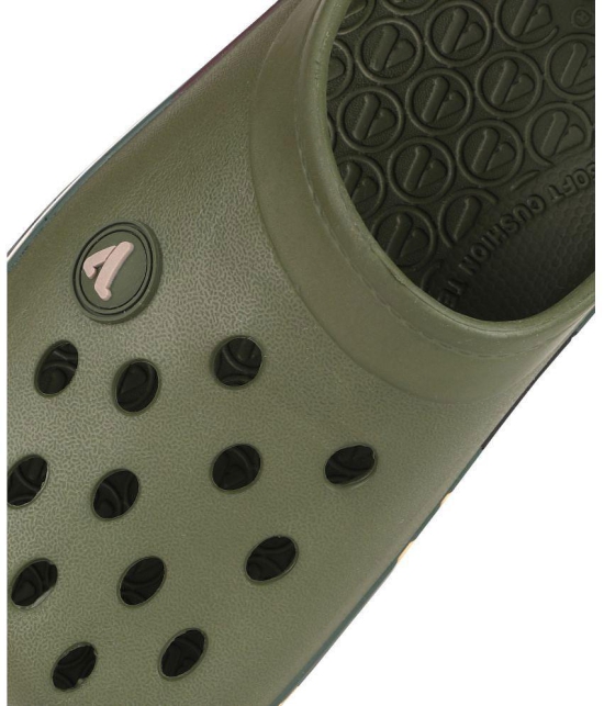 Aqualite - Olive Mens Clogs - None