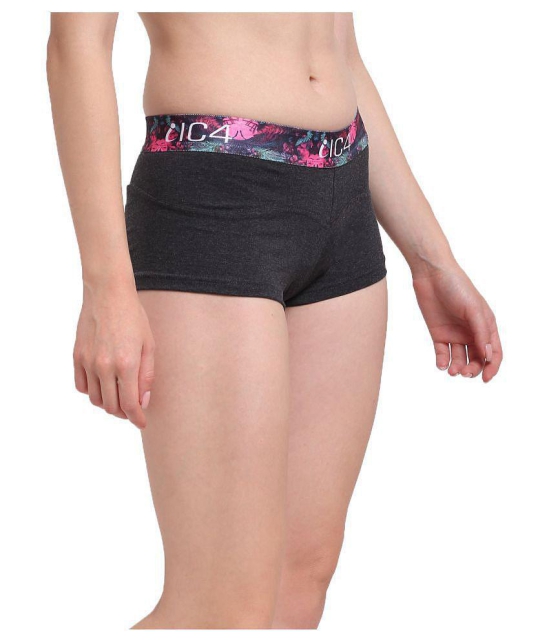 IC4 Cotton Lycra Boy Shorts - Pack of 2 - S