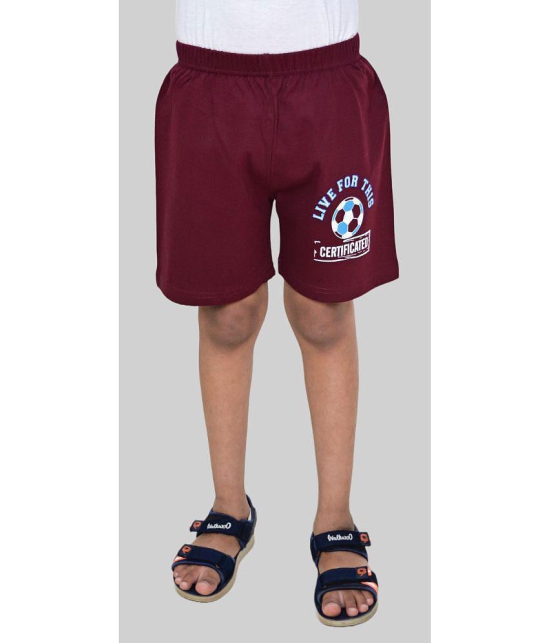 JILZ - Multi Color Cotton Boys Shorts ( Pack of 3 ) - None