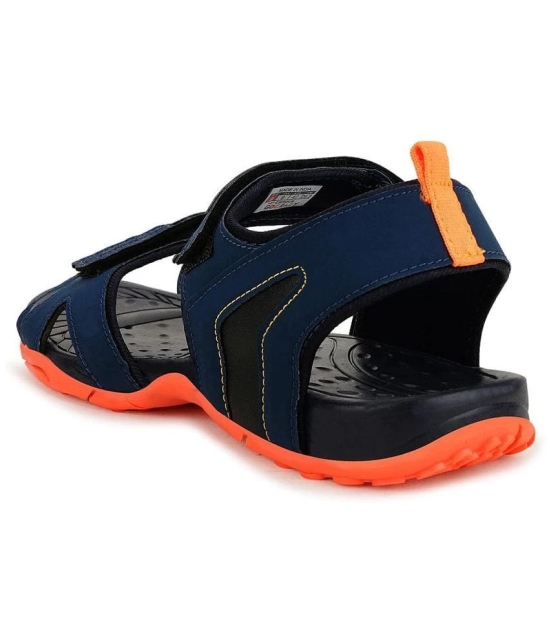 Campus - Navy Mens Floater Sandals - None