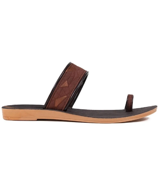 ASIAN Brown Womens Slipper - None