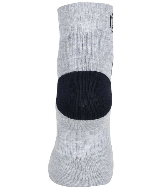 Dollar Cotton Blend Mens Colorblock Dark Grey Ankle Length Socks ( Pack of 9 ) - Dark Grey