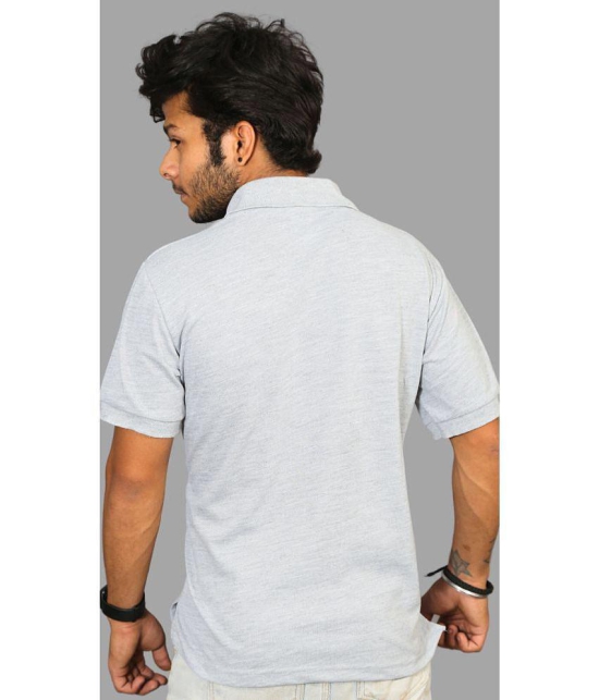 Forbro - Grey Cotton Regular Fit Men's Sports Polo T-Shirt ( Pack of 1 ) - None