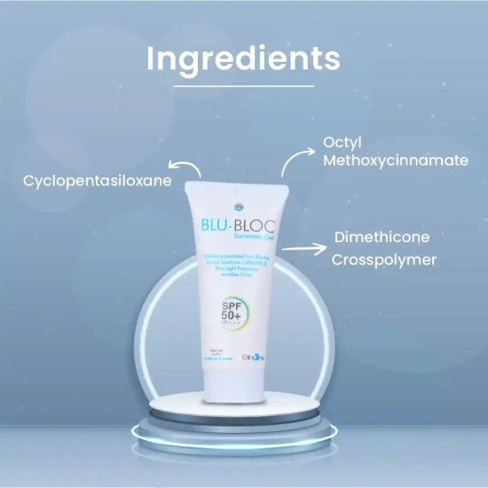 Blu-Bloc Sunscreen Gel | Instant Hydration