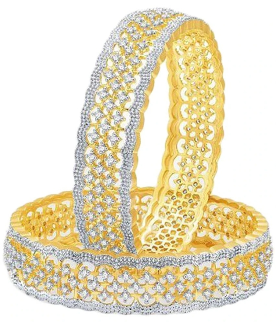 Youbella American Diamond Bangles - 2.8