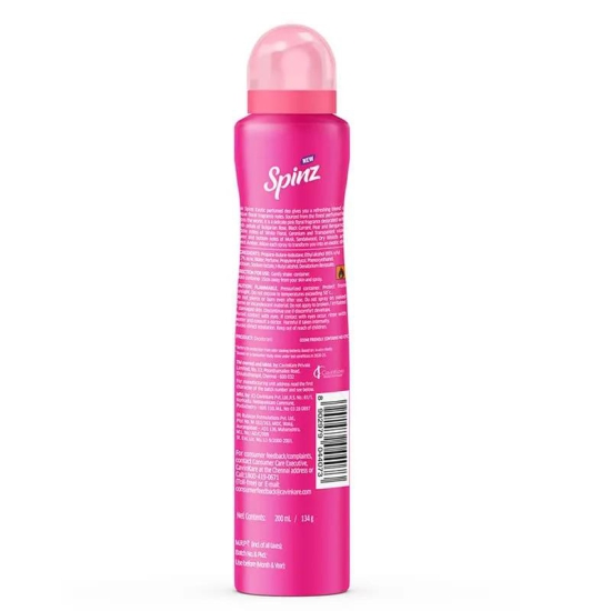 Spinz Exotic Perfumed Deo 200ml