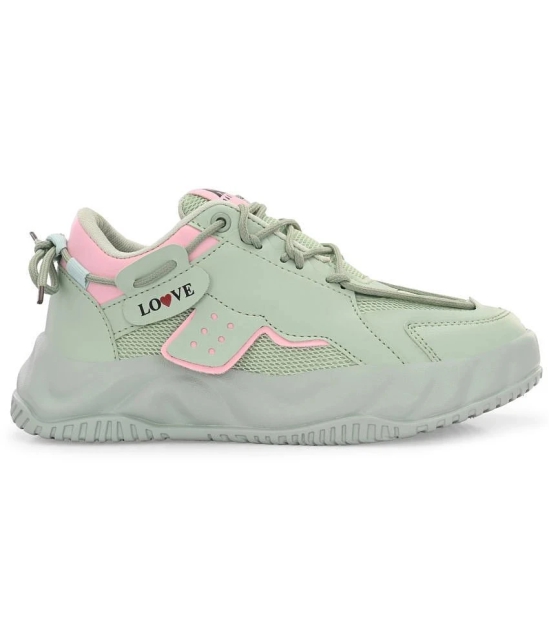 Aadi - Green Womens Running Shoes - None