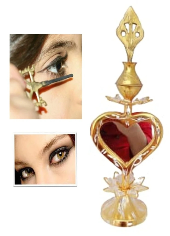 MII Art Brass surmedani with suma use in eyes muckap (size-27 cm) Pack of 1pcs