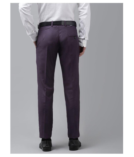 Hangup Purple Regular -Fit Trousers - None