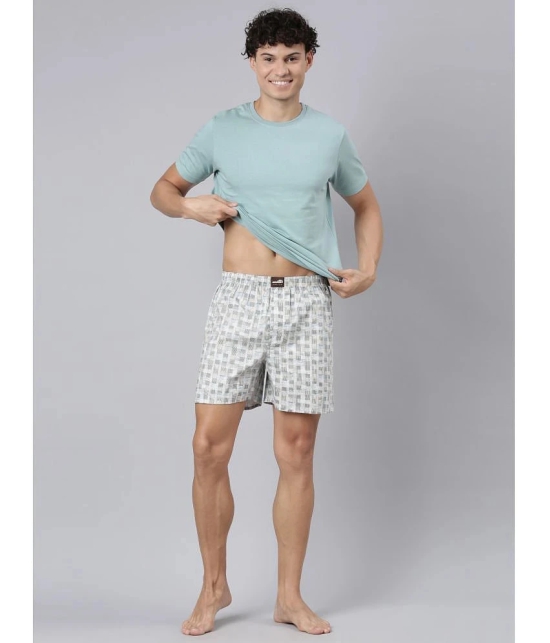 broon Multicolor BOXER SHORTS Cotton Mens Boxer- ( Pack of 3 ) - None