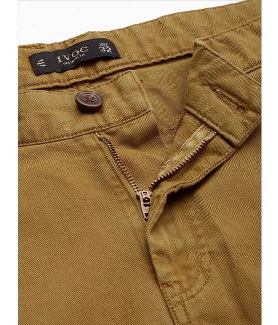 IVOC Regular Flat Mens Cargos - Beige ( Pack of 1 ) - None