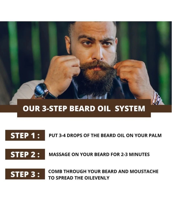 Smartdrops - 30mL Promotes Beard Growth Beard Oil ( Pack of 3 )