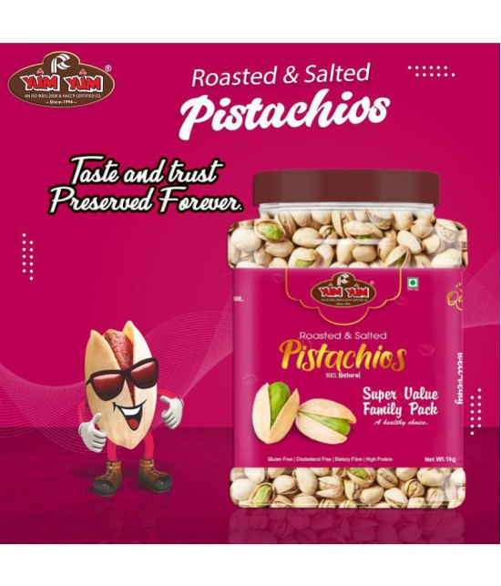 YUM YUM Premium Roasted & Salted Pista 1kg Pistachios