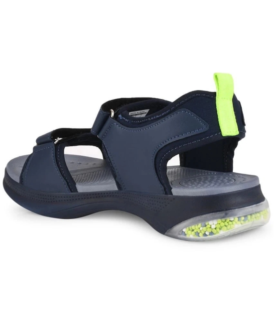 Campus - Navy Mens Floater Sandals - None