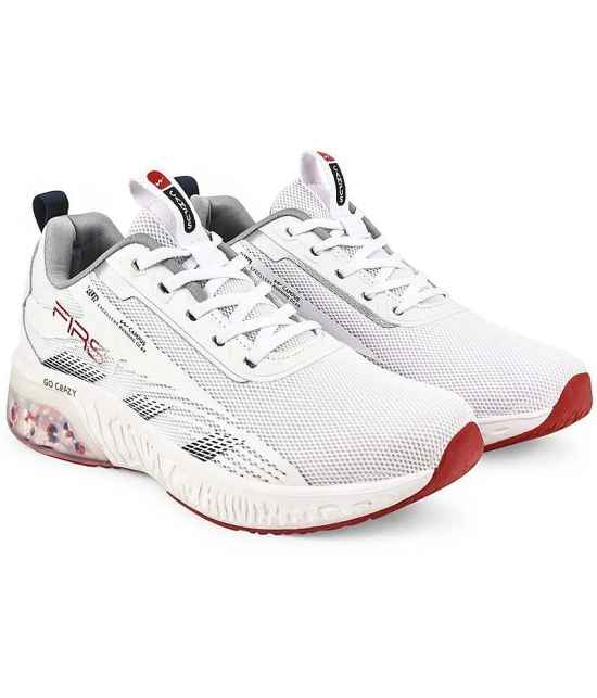 Campus - FIRST White Mens Sports Running Shoes - None