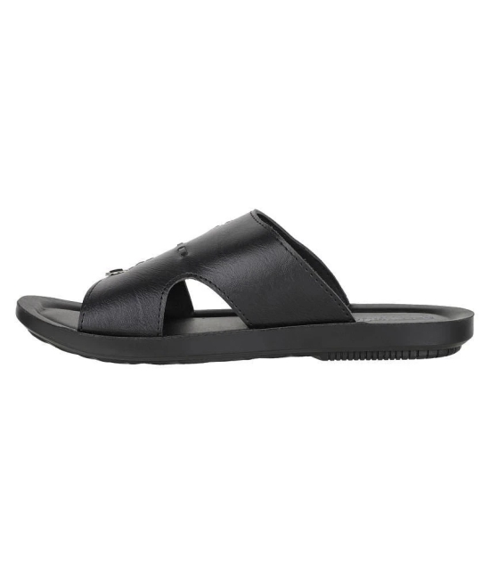 Aerowalk Black Slippers - 6