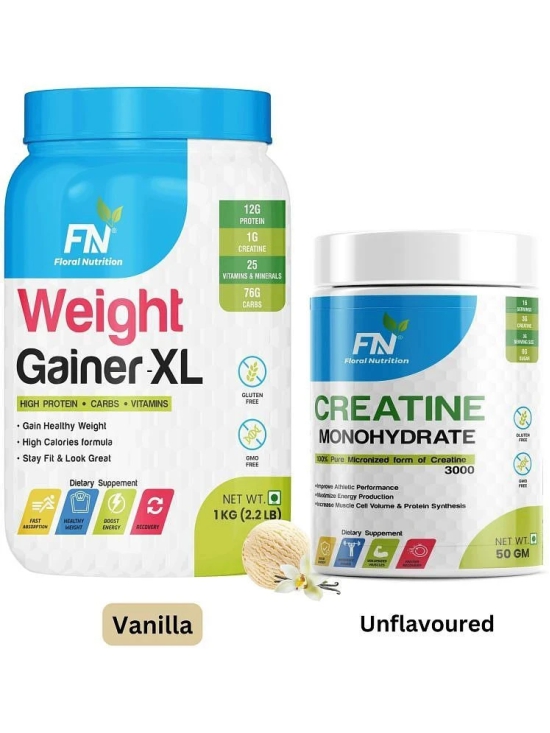 Floral Nutrition Vanilla Weight Gainer ( Pack of 1 )