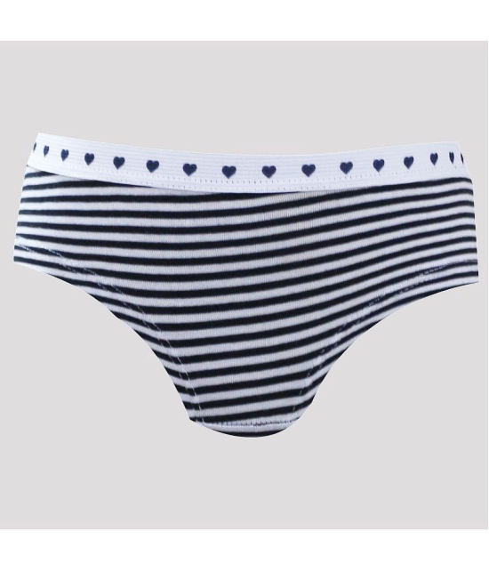 Ariel - Multi Cotton Blend Girls Panties ( Pack of 6 ) - None