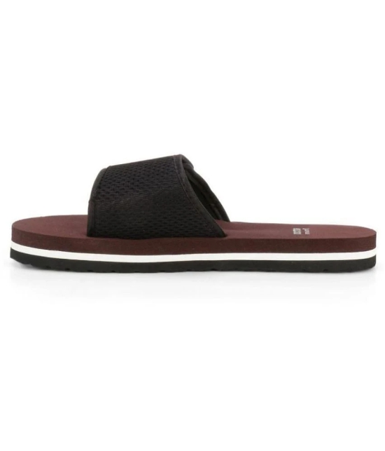 DOCTOR EXTRA SOFT - Brown Mens Slide Flip Flop - None