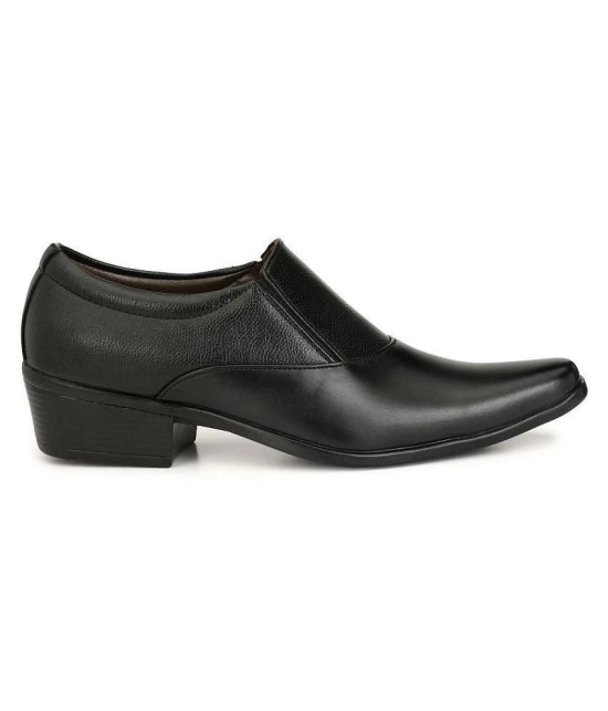 Sir Corbett - Black Mens Slip On Formal Shoes - None