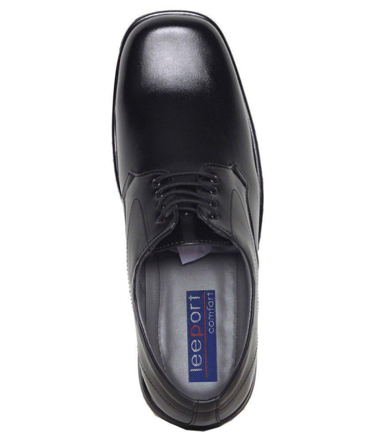 Leeport - Black Mens Formal Shoes - 11