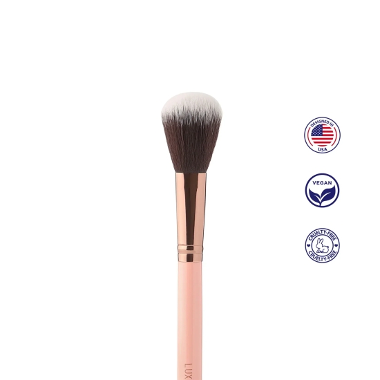 Luxie 514 Blush Brush - Rose Gold