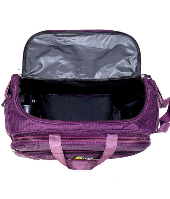 AXEN BAGS - Purple Polyester Duffle Trolley - Onesize