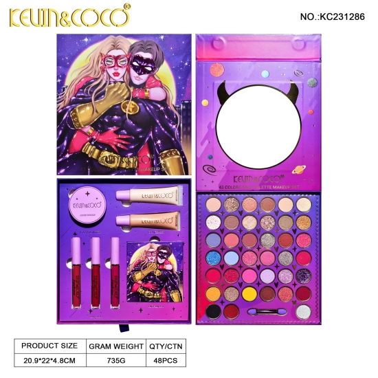 43-COLOR STAR COUPLE MAKEUP SET