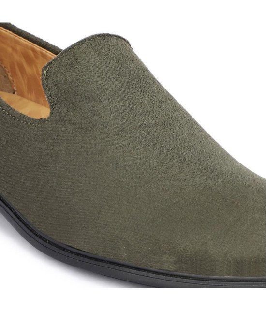 Buxton - Green Men's Slip-on Shoes - 8