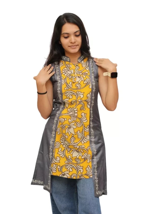 Tisser Kalamkari Handpainted Kurti