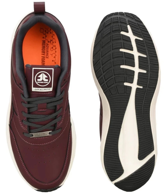 OFF LIMITS STUSSY Wine Mens Sports Running Shoes - None